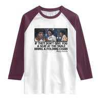 Shirley Chisholm Seat At The Table Quote Raglan Shirt Strong Black Women Pride
