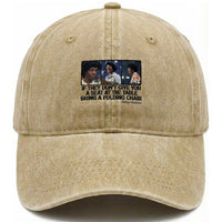 Shirley Chisholm Seat At The Table Quote Washed Cotton Baseball Cap Strong Black Women Pride