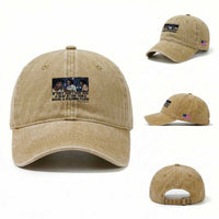 Shirley Chisholm Seat At The Table Quote Washed Cotton Baseball Cap Strong Black Women Pride