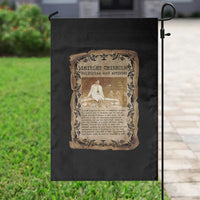 Vintage Newspaper Shirley Chisholm Garden Flag Black History Month Gift