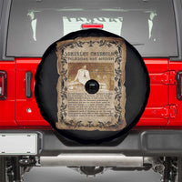 Vintage Newspaper Shirley Chisholm Spare Tire Cover Black History Month Gift