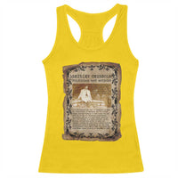 Vintage Newspaper Shirley Chisholm Racerback Tank Top Black History Month Gift
