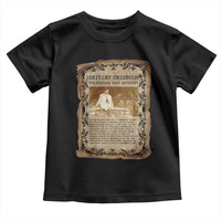 Vintage Newspaper Shirley Chisholm Toddler T Shirt Black History Month Gift