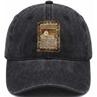 Vintage Newspaper Shirley Chisholm Washed Cotton Baseball Cap Black History Month Gift