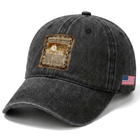 Vintage Newspaper Shirley Chisholm Washed Cotton Baseball Cap Black History Month Gift