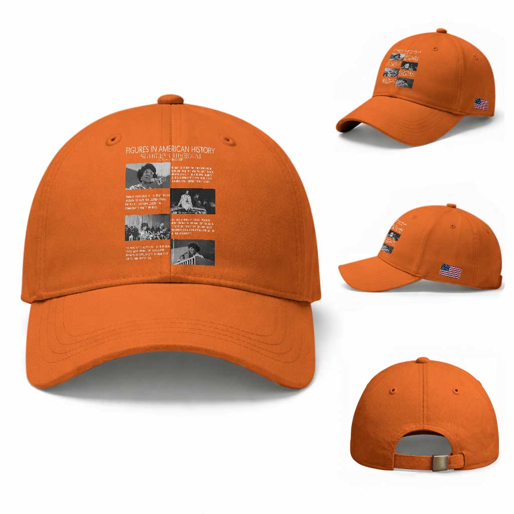 Shirley Chisholm Baseball Cap Black Woman Leadership Icon