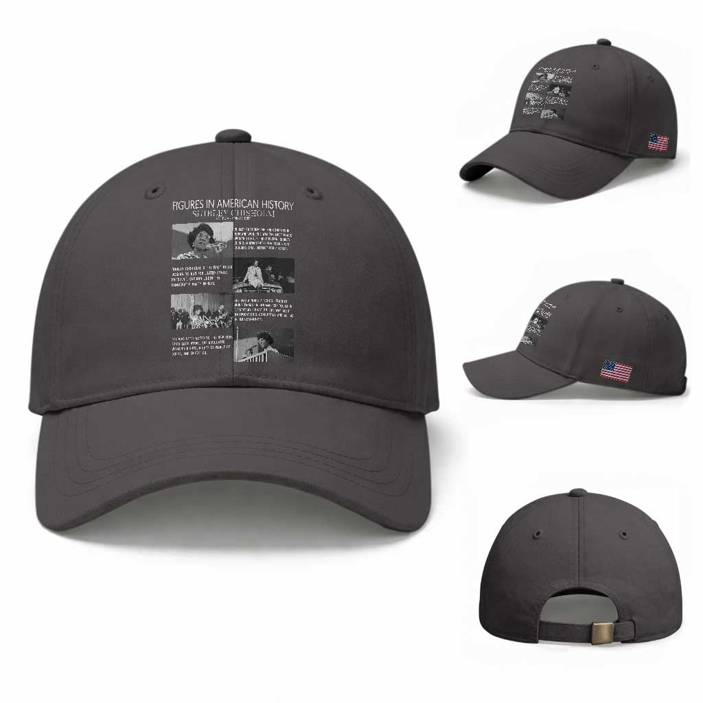 Shirley Chisholm Baseball Cap Black Woman Leadership Icon