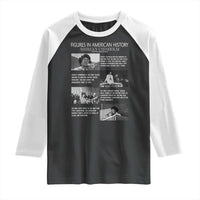 Shirley Chisholm Raglan Shirt Black Woman Leadership Icon