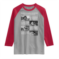 Shirley Chisholm Raglan Shirt Black Woman Leadership Icon