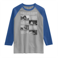 Shirley Chisholm Raglan Shirt Black Woman Leadership Icon