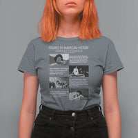 Shirley Chisholm T Shirt For Women Black Woman Leadership Icon