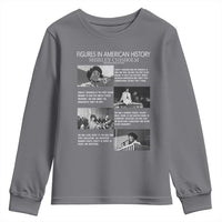 Shirley Chisholm Youth Sweatshirt Black Woman Leadership Icon