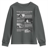 Shirley Chisholm Youth Sweatshirt Black Woman Leadership Icon