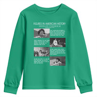 Shirley Chisholm Youth Sweatshirt Black Woman Leadership Icon