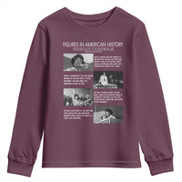 Shirley Chisholm Youth Sweatshirt Black Woman Leadership Icon