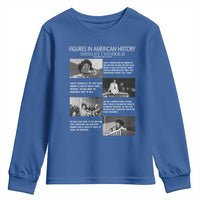 Shirley Chisholm Youth Sweatshirt Black Woman Leadership Icon