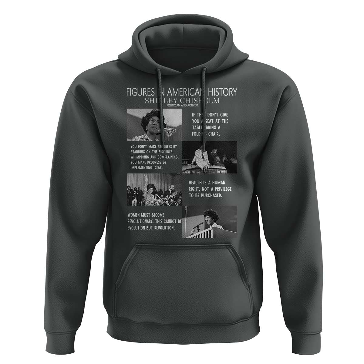 Shirley Chisholm Legacy Hoodie Civil Rights Woman Leader