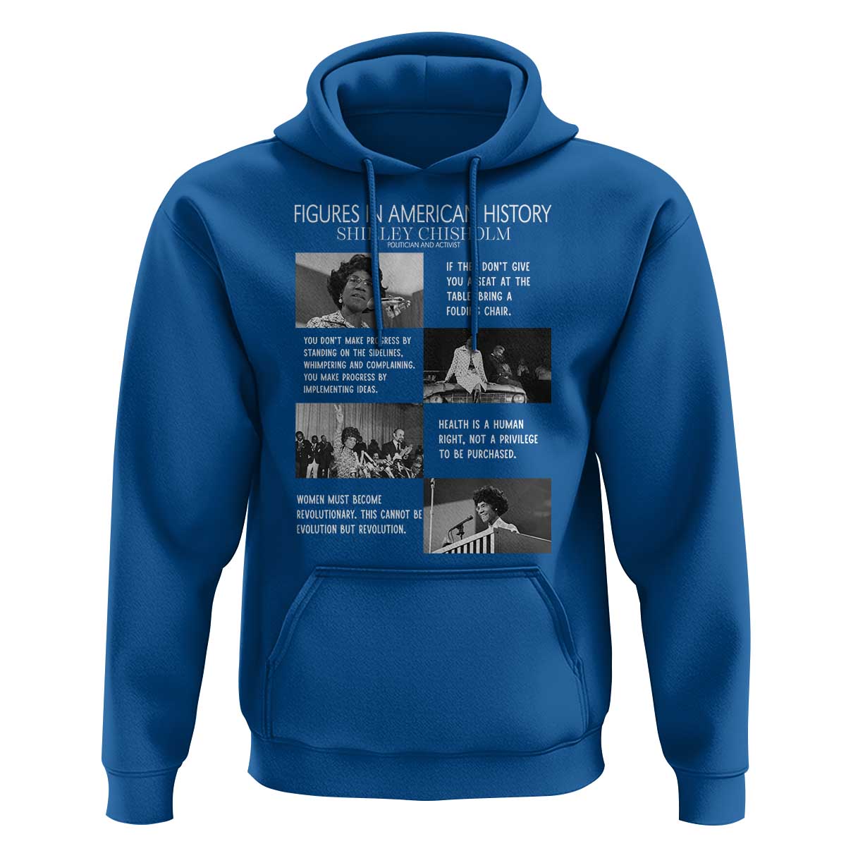 Shirley Chisholm Legacy Hoodie Civil Rights Woman Leader