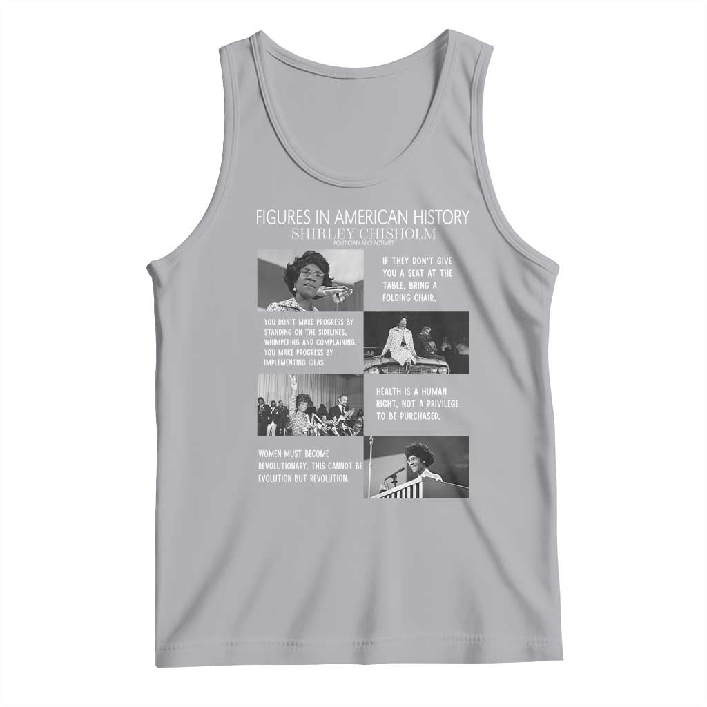 Shirley Chisholm Legacy Tank Top Civil Rights Woman Leader