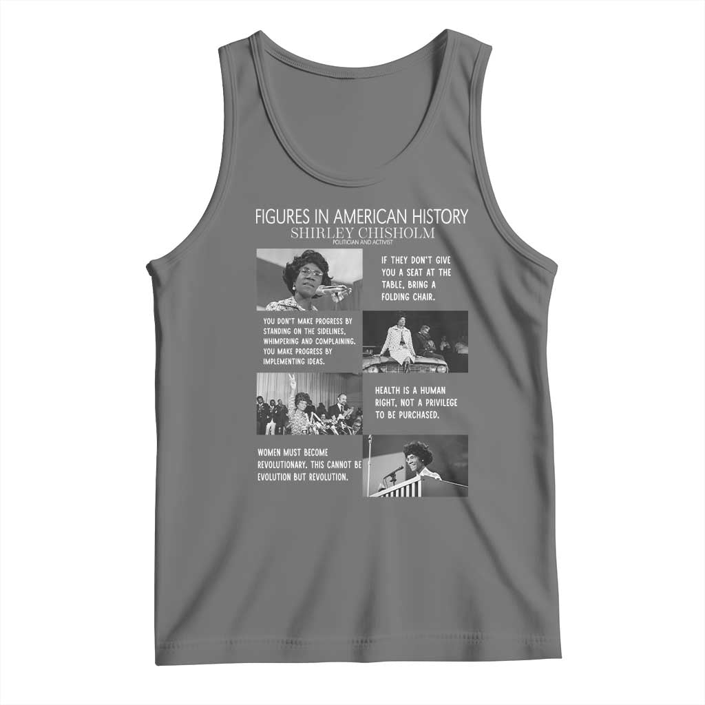 Shirley Chisholm Legacy Tank Top Civil Rights Woman Leader