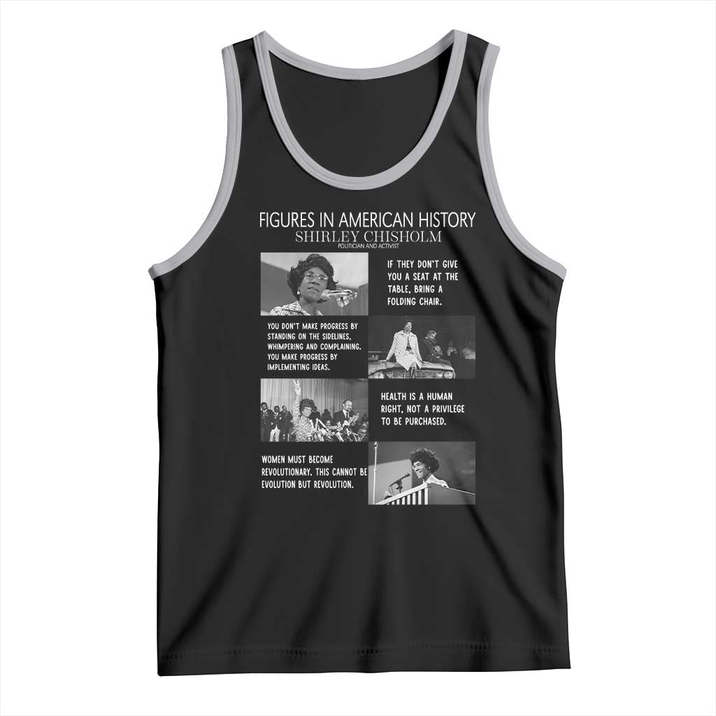 Shirley Chisholm Legacy Tank Top Civil Rights Woman Leader