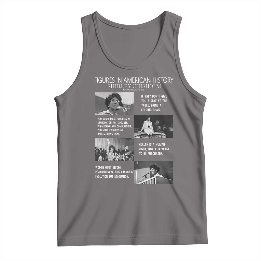 Shirley Chisholm Legacy Tank Top Civil Rights Woman Leader