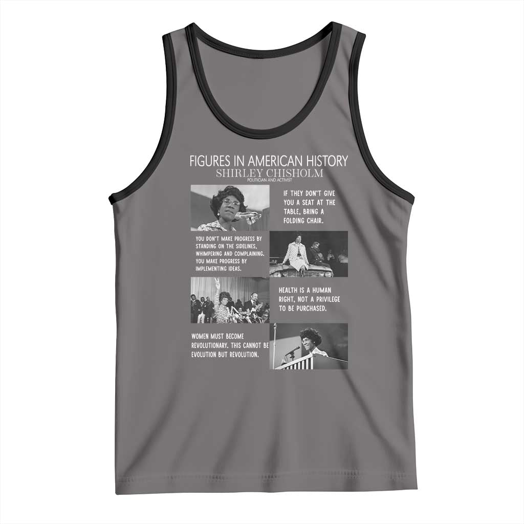 Shirley Chisholm Legacy Tank Top Civil Rights Woman Leader