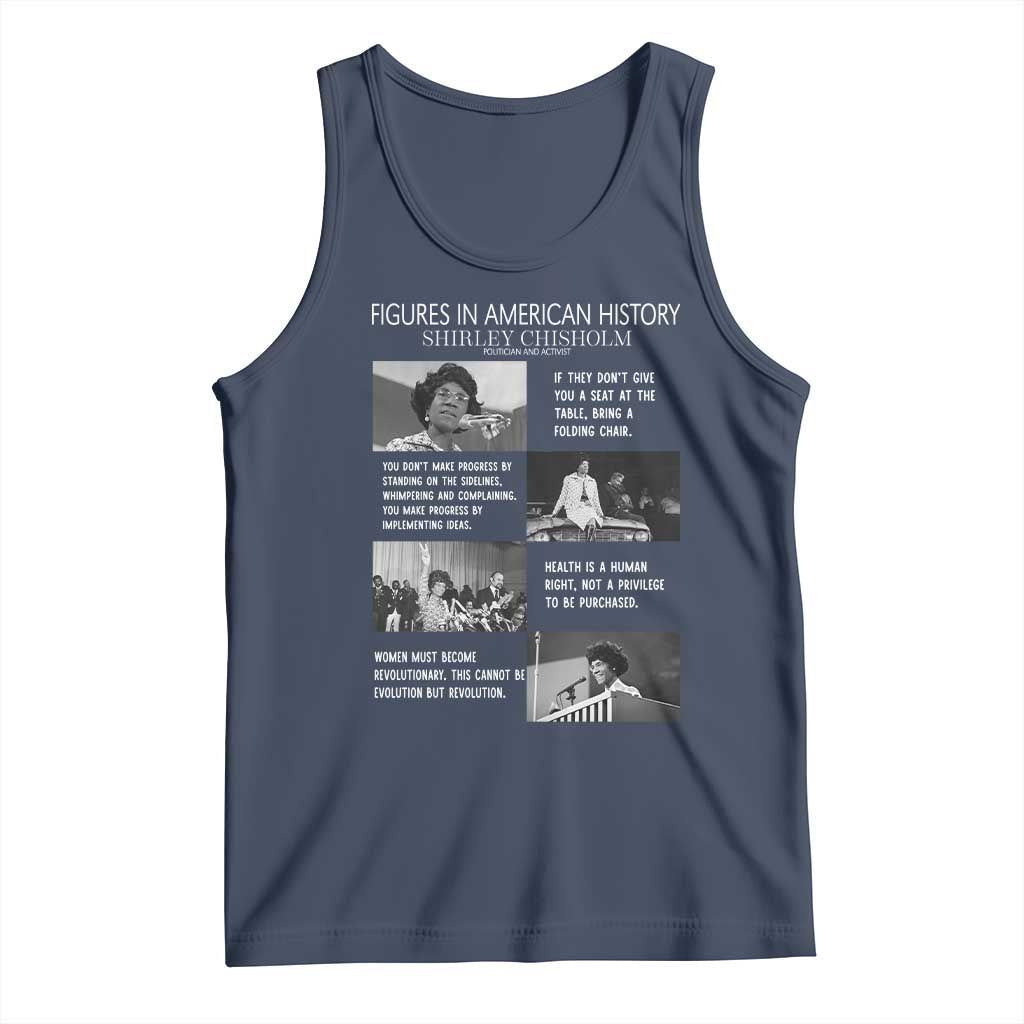 Shirley Chisholm Legacy Tank Top Civil Rights Woman Leader