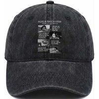 Shirley Chisholm Legacy Washed Cotton Baseball Cap Civil Rights Woman Leader