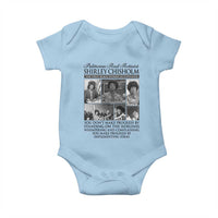 Shirley Chisholm Baby Onesie You Make Progress By Implementing Ideas Quote