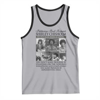 Shirley Chisholm Tank Top You Make Progress By Implementing Ideas Quote