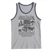 Shirley Chisholm Tank Top You Make Progress By Implementing Ideas Quote