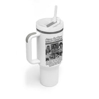 Shirley Chisholm Tumbler With Handle You Make Progress By Implementing Ideas Quote