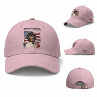 Shirley Chisholm For President 1972 With American Flag Baseball Cap