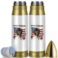 Shirley Chisholm For President 1972 With American Flag Bullet Tumbler