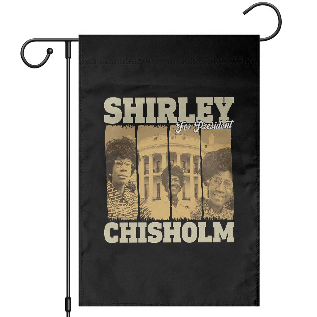 Shirley Chisholm For President Garden Flag Historic Women Leader
