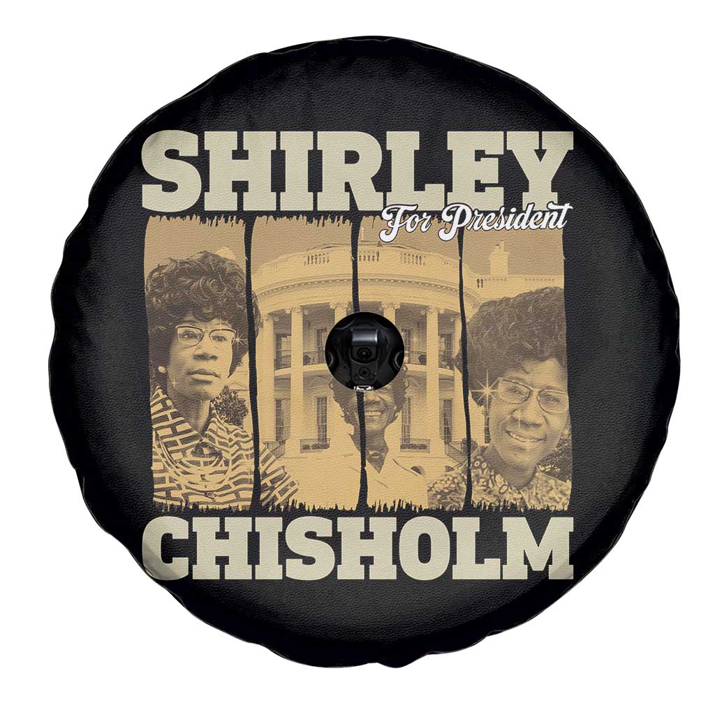 Shirley Chisholm For President Spare Tire Cover Historic Women Leader