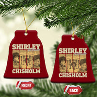 Shirley Chisholm For President Ceramic Ornament Historic Women Leader