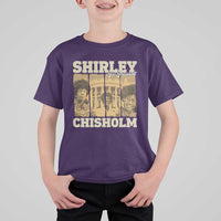 Shirley Chisholm For President T Shirt For Kid Historic Women Leader