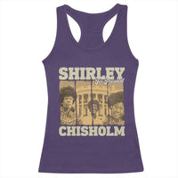 Shirley Chisholm For President Racerback Tank Top Historic Women Leader