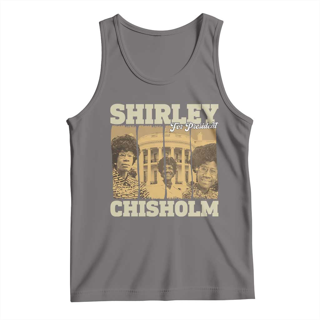Shirley Chisholm For President Tank Top Historic Women Leader