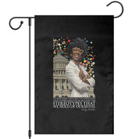 Shirley Chisholm Civil Rights Leader Quote Garden Flag Reject Stereotype