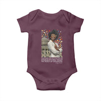 Shirley Chisholm Civil Rights Leader Quote Baby Onesie Reject Stereotype