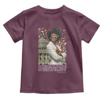 Shirley Chisholm Civil Rights Leader Quote Toddler T Shirt Reject Stereotype