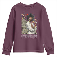Shirley Chisholm Civil Rights Leader Quote Youth Sweatshirt Reject Stereotype