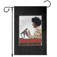 Shirley Chisholm Feminist Empowerment Garden Flag Unbought And Unbossed