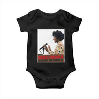 Shirley Chisholm Feminist Empowerment Baby Onesie Unbought And Unbossed