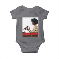 Shirley Chisholm Feminist Empowerment Baby Onesie Unbought And Unbossed