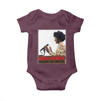 Shirley Chisholm Feminist Empowerment Baby Onesie Unbought And Unbossed