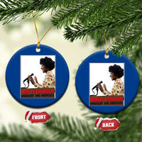 Shirley Chisholm Feminist Empowerment Ceramic Ornament Unbought And Unbossed